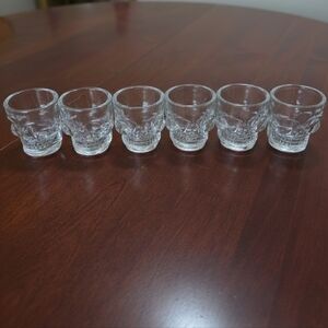 Skull Shot Glasses Clear One Size
